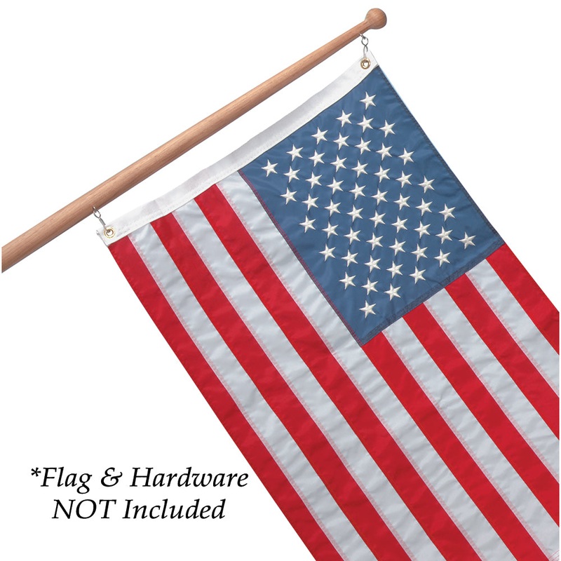 Whitecap Teak Flag Pole - 18" - 3/4" Base Diameter [60748]