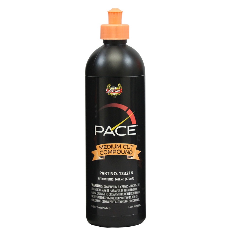 Presta PACE Medium Cut Compound - 16oz - *Case of 6* [133216CASE]