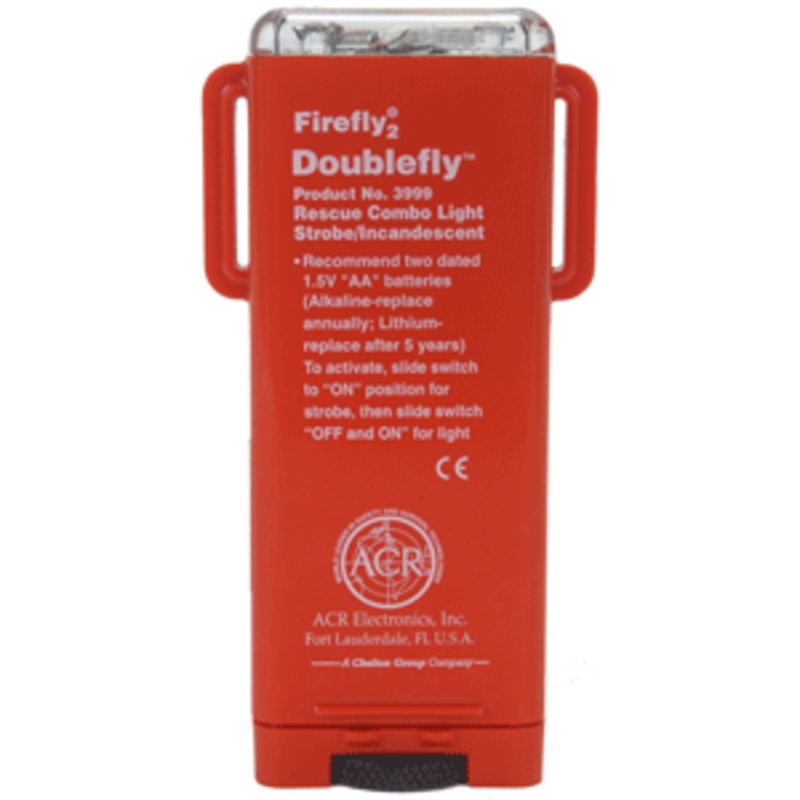ACR Firefly2 Doublefly Rescue Combo Light, Strobe/Incandesent