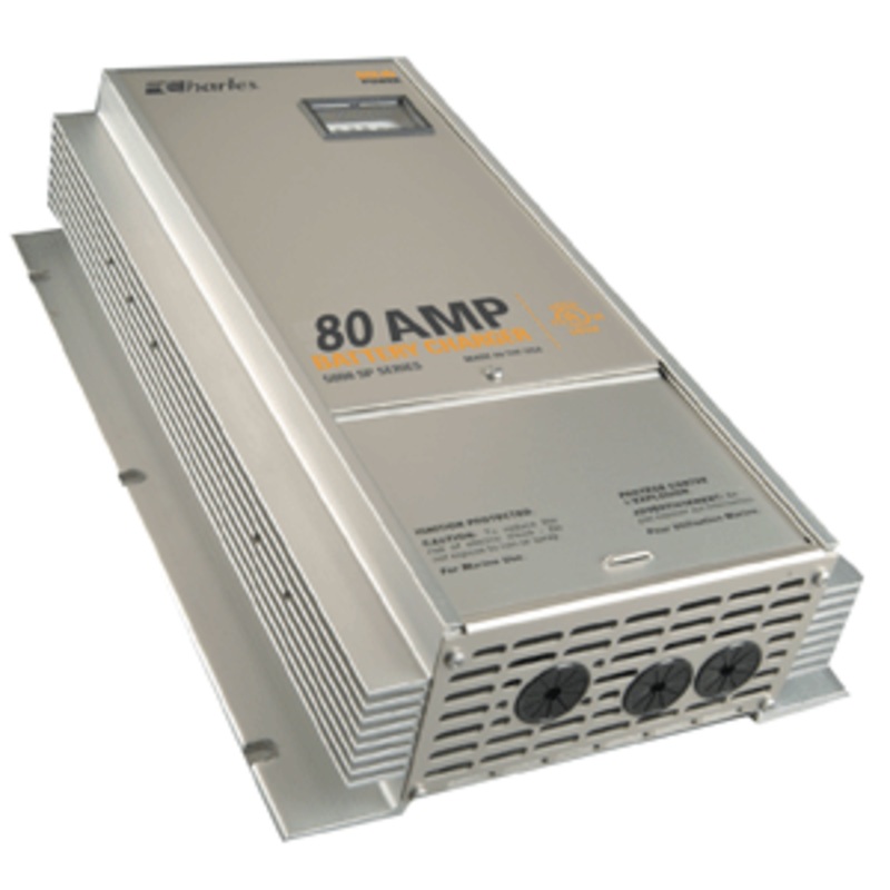 Charles 9C-12805SPI-A 5000 Series C-Charger 220VAC - 80A/3 Bank