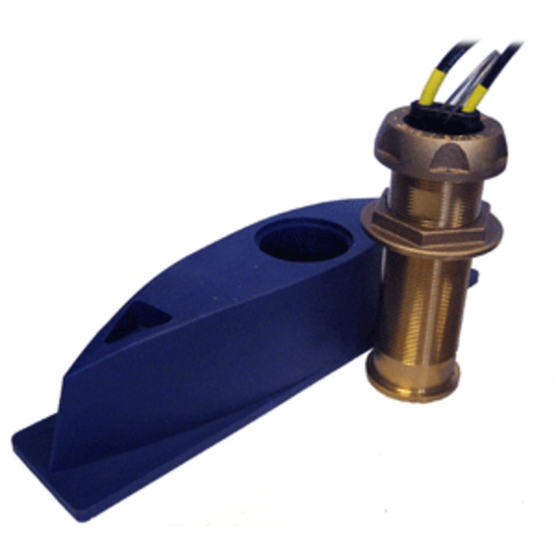 Furuno 235DHT-LMSE Bronze Thru-Hull, Digital Depth & High-Precision Temp Sensor, 7" Stem & High Speed Block (7-Pin)