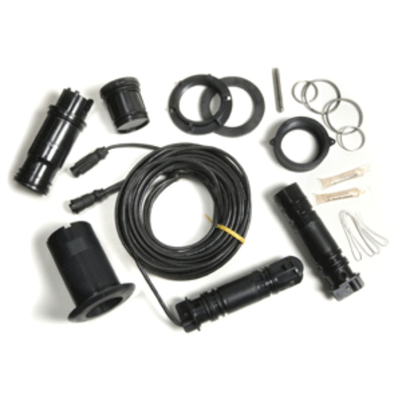 Garmin Thru Hull Mount, Plastic, Temp & Speed Only