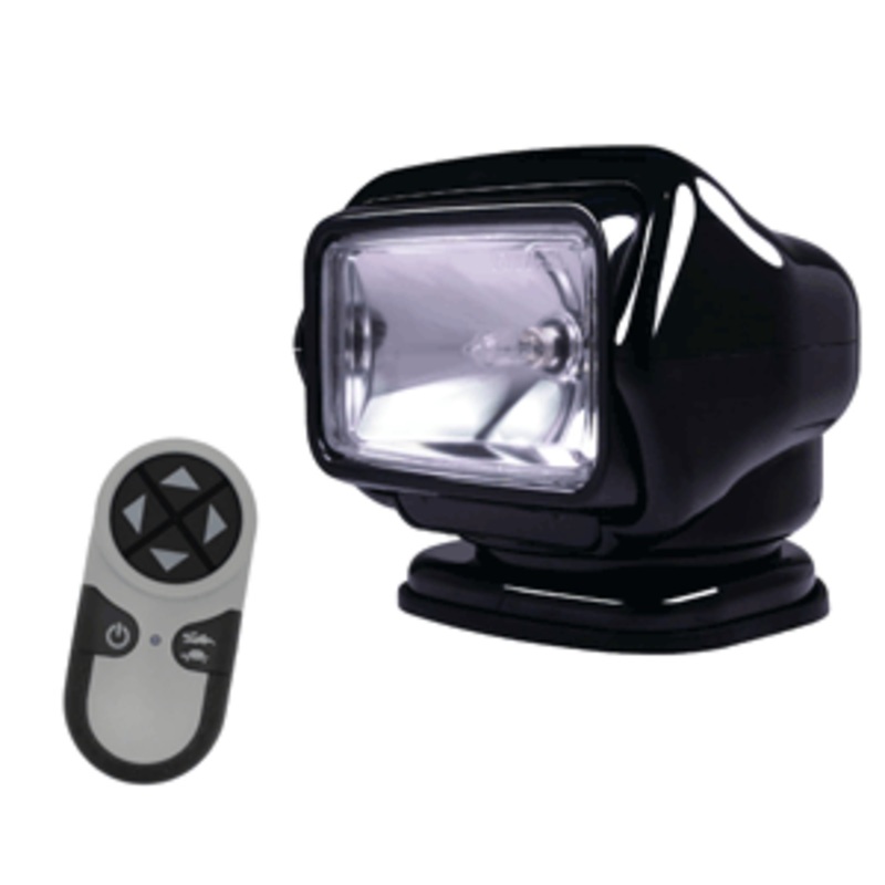 Golight HID Stryker Searchlight 12V w/ Wireless Handheld Remote - Black