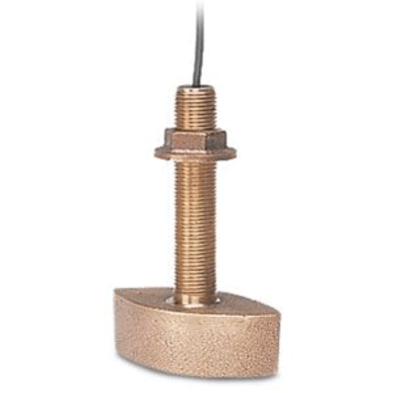 Humminbird XBTH-9-QB-90-T Bronze Thru-Hull Transducer - Depth/Temperature
