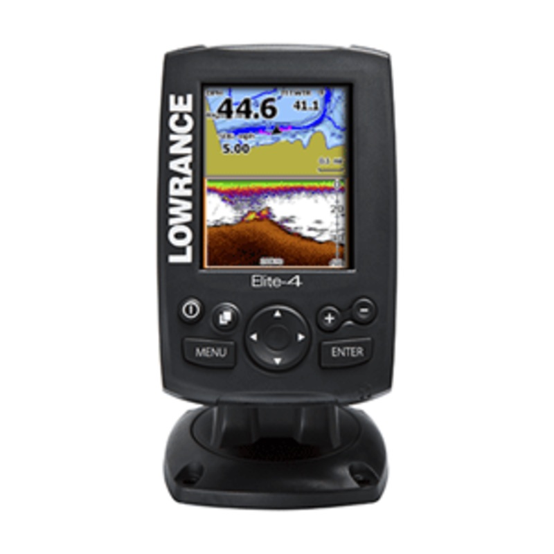 Lowrance Elite-4 Gold Combo w/83/200 kHz TM Transducer