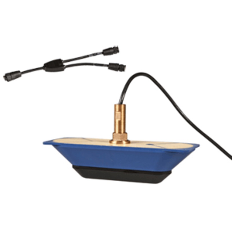 Navico StructureScan HD Bronze Thru-Hull Transducer - Pair w/Y Cable