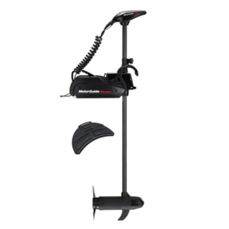 MotorGuide Wireless W45 Freshwater Bow Mount Trolling Motor - Wireless Foot Pedal - 12v-45lb-48"