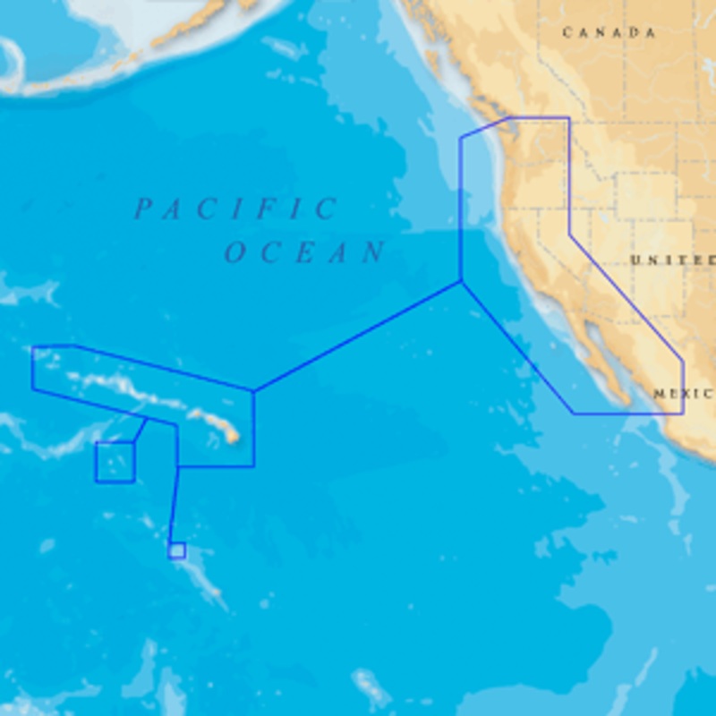 Navionics Platinum Plus 912PP - US West Coast - Hawaii - CF Card