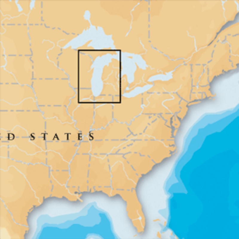Navionics Platinum Plus Lake Michigan on CF