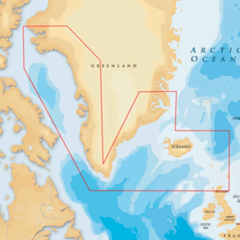 Navionics XL9 20XG - Greenland & Iceland - CF Card