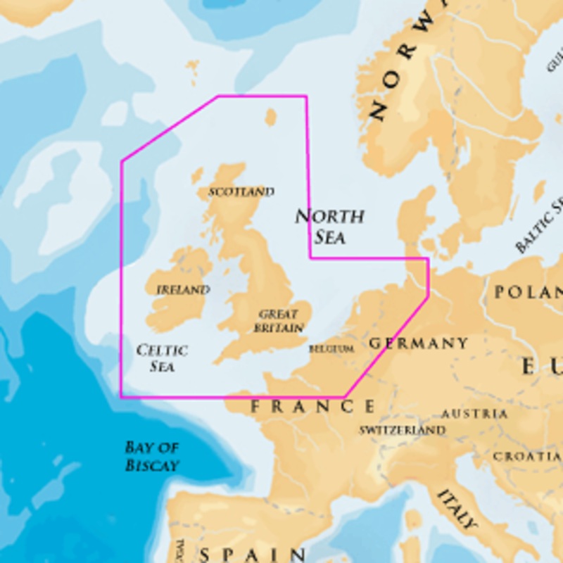 Navionics XL9 28XG - UK, Ireland & Holland - CF Card