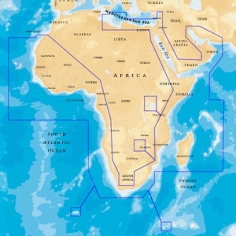 Navionics XL9 30XG - Africa & Middle East - SD Card
