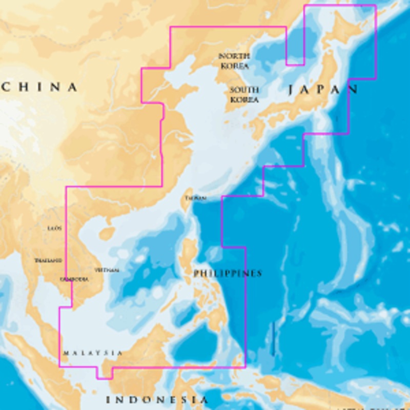 Navionics XL9 35XG - China & Korea - CF Card