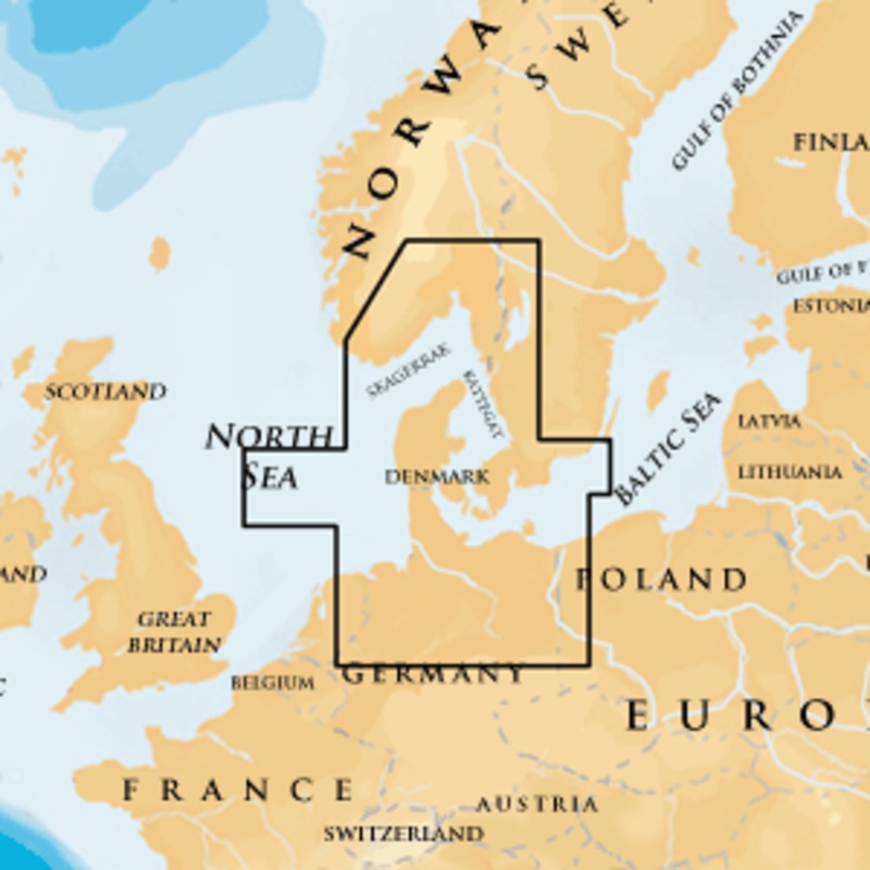 Navionics XL9 45XG - Skagerrak - Kattegat - SD Card
