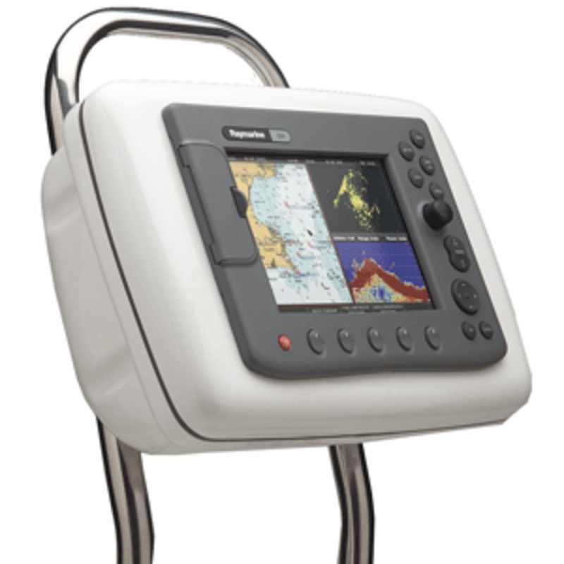 NavPod GP1051 SailPod Precut f/Raymarine C80, E80 & Simrad NSE8 f/ 9.5" Pedestal Guard