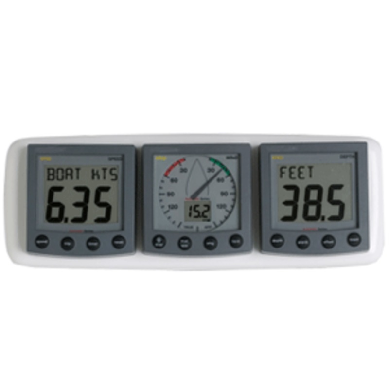NavPod GP231 Precut f/3 Instruments
