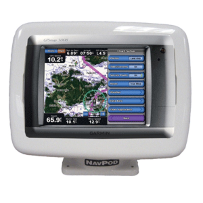 NavPod PP4804 PowerPod Precut f/Garmin GPSMAP 5008 & 5208