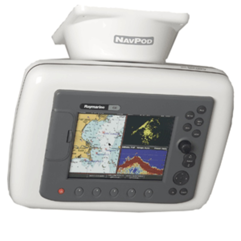 NavPod PP5051X PowerPod Precut f/Raymarine C80 Overhead Mount