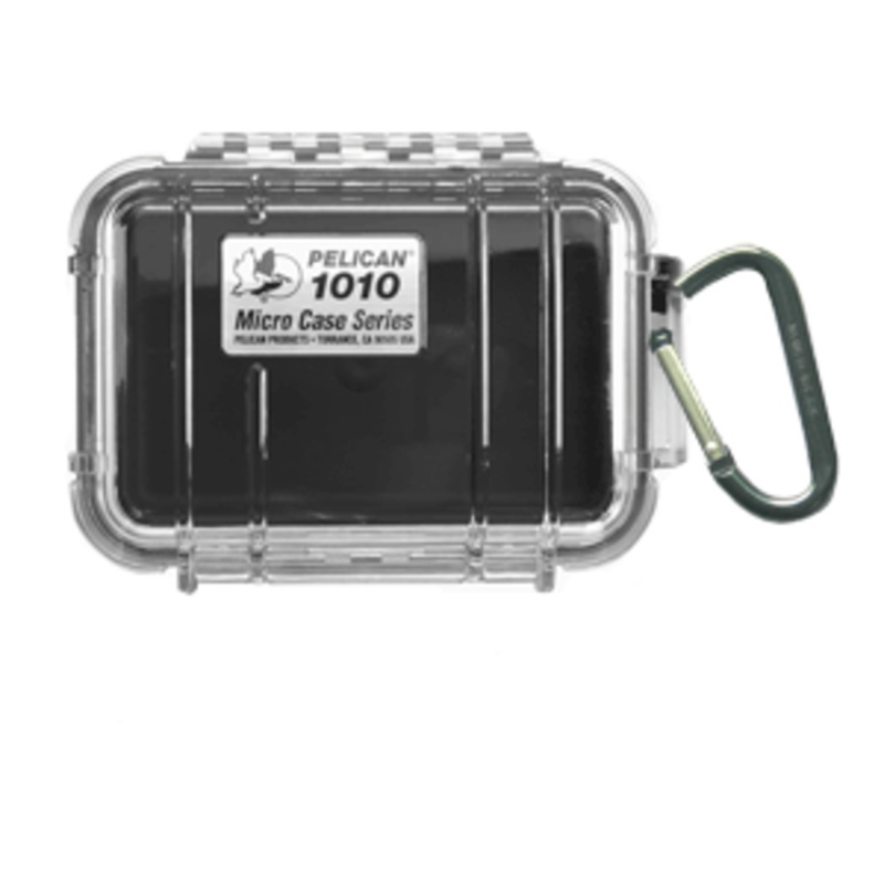 Pelican 1010 Micro Case w/Clear Lid - Black