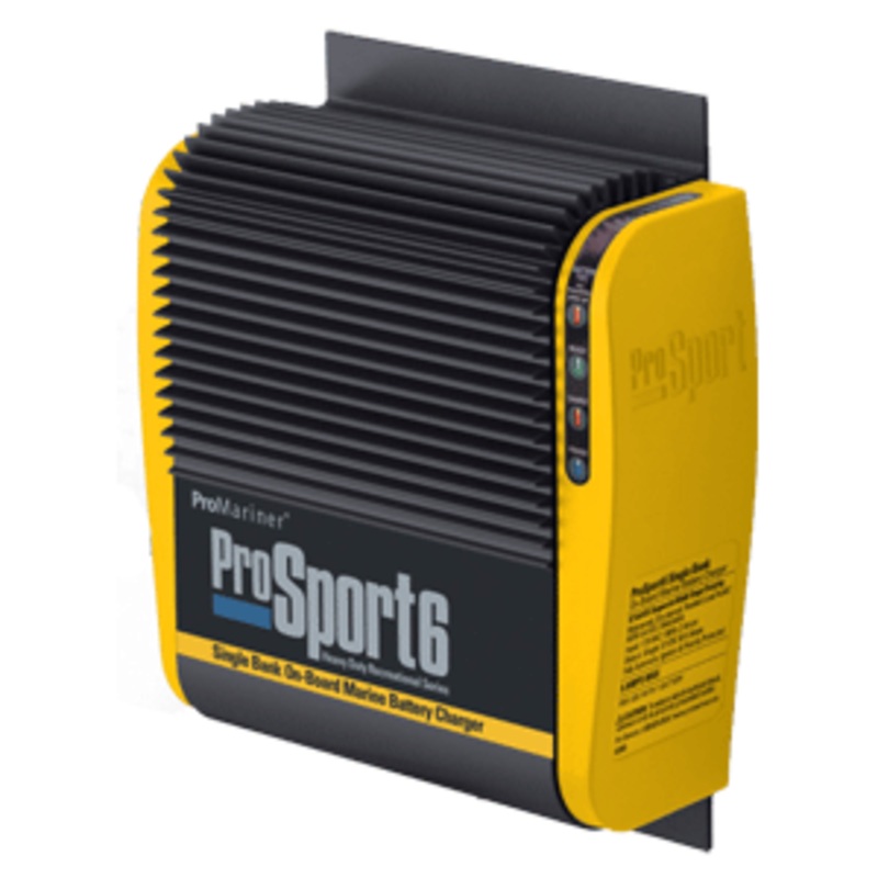 ProMariner ProSport 6 GEN 2 Heavy Duty Waterproof Battery Charger - 6 Amp - 1 Bank - 12 Volt