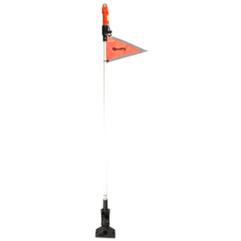 Scotty SEA-LIGHT w/Fold Down Pole & 241L Locking Side/Deck Mount