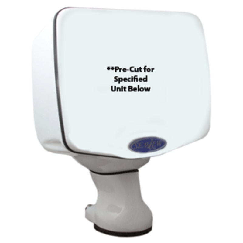 Seaview Pod Raymarine A70/A70D White Base Pre-cut