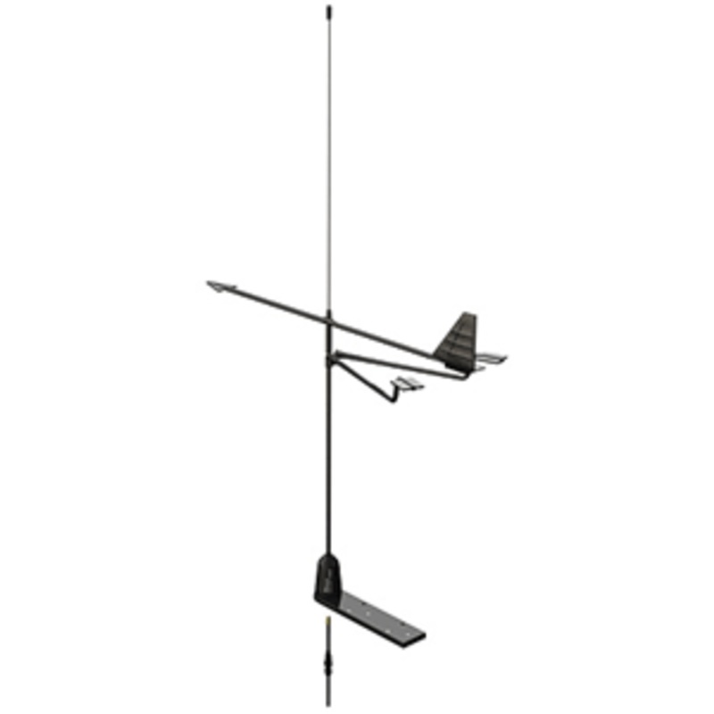 Shakespeare 5445 3' VHF Stainless Steel Antenna w/Wind Vane