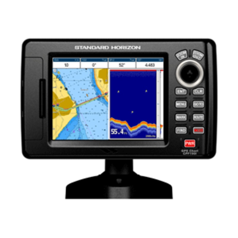 Standard Horizon CPF190i 5" Internal GPS Chartplotter/Fishfinder Combo w/Built-In C-Map Cartography