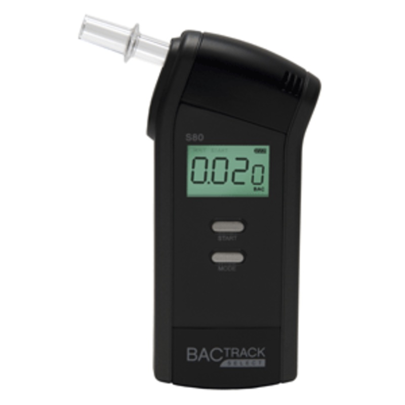 BACtrack Select S-80 Professional Breathalyzer - Black