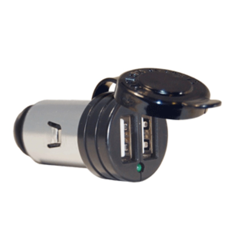 Blue Sea Dual USB Charger Plug